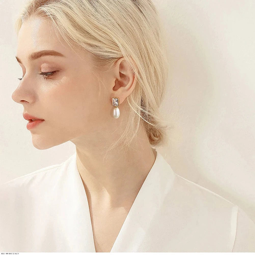 GPE64 Gold fashion 925 sterling silver stud earring jewelry 14K gold plated sterling silver stud earrings for women