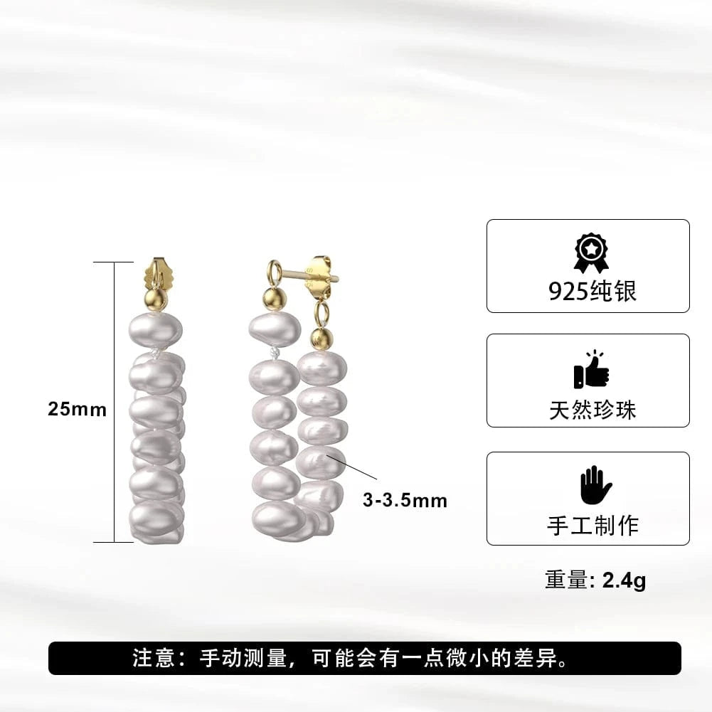GPE66 Gold fashion 925 sterling silver stud earring jewelry 18K gold plated sterling silver stud earrings for women