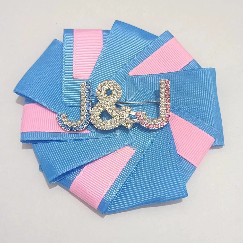 Greek Sorority Jack&Jill Sisters Three Layers Pearl Brooch 1938 Gift Brooch for Women