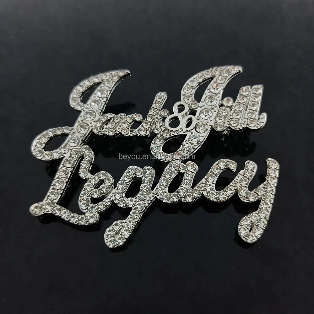 Greek Sorority Jack&Jill Sisters Three Layers Pearl Brooch 1938 Gift Brooch for Women