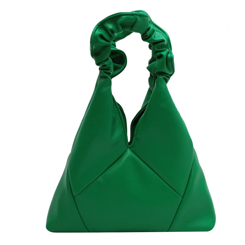 green 2022 Trendy Fashion Designer Leather Tote Pleated Handbags Wholesale Crossbody Purses for Women Shoulder Bags