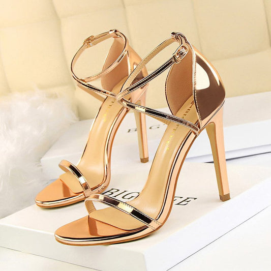 GX243 Wholesale Ladies Trendy Dress Shoes With Custom Logo Elegant Pumps Women Heels