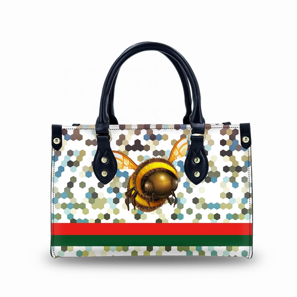 H2151LH New Leaf Pattern Minimalist Handbags Sling Tote Messenger Bag Lightweight Waterproof Luxury Handbags For Women