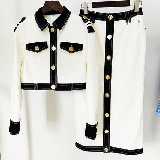 H3323 Kimshein Women Fancy Clothing Spring&Autumn Wear Long Sleeve Tops And Long Skirt Party Evening Two Piece Skirt Sets