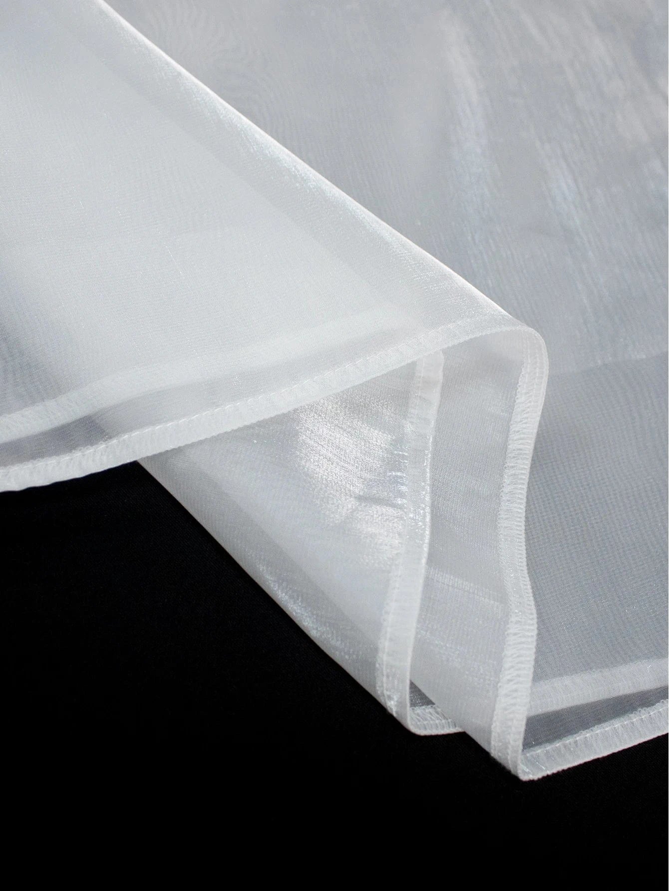 Half Sleeve Fall See Through AOMEI Skew Collar Women Cute Satin Shirts