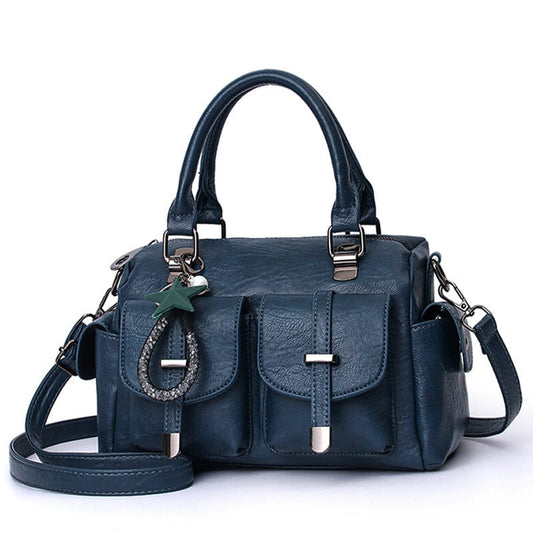 Handbag Woman 2022 New fashion handbag Korean soft leather large capacity single shoulder bag wholesale