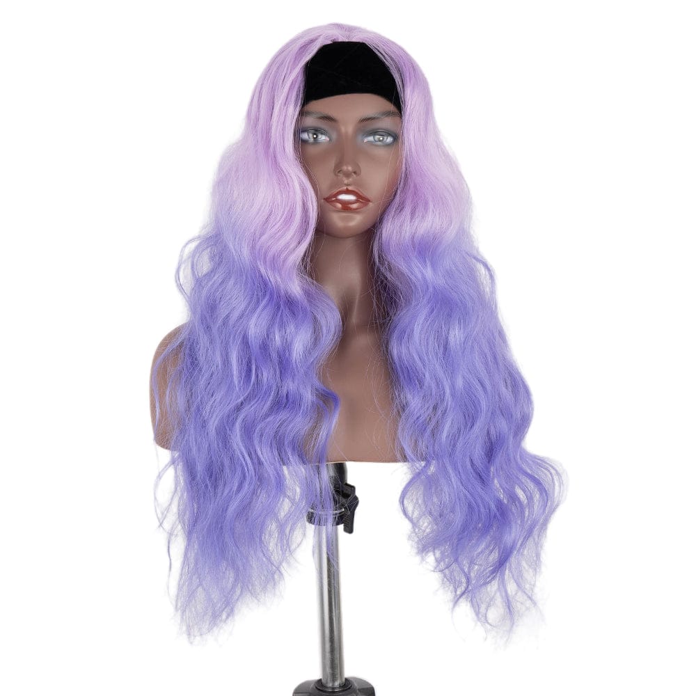 Headband Body Wave High Temperature Synthetic Wigs Heat Resistant High Quality Synthetic Cosplay Wig Fashion Spiky Hair Wigs