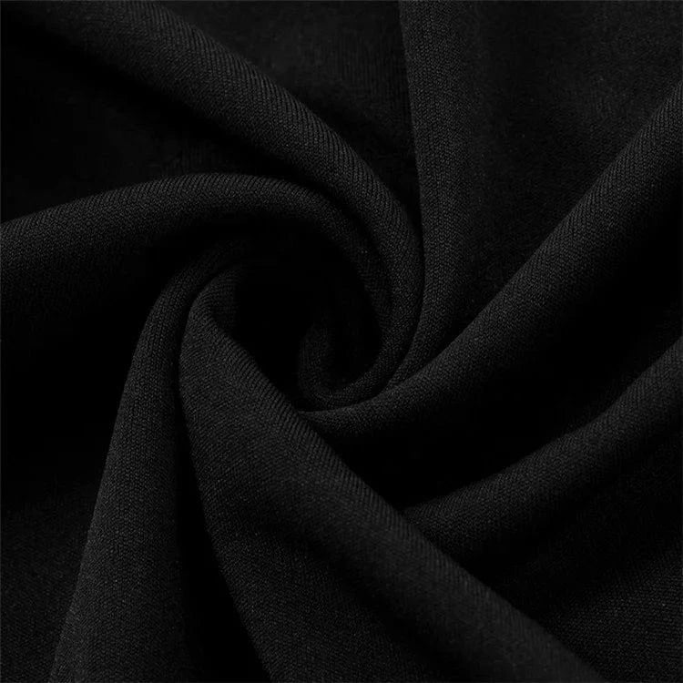 Heart Hollow Mini Dress Women Solid Concise Autumn Long Sleeve O-neck Skinny Dress