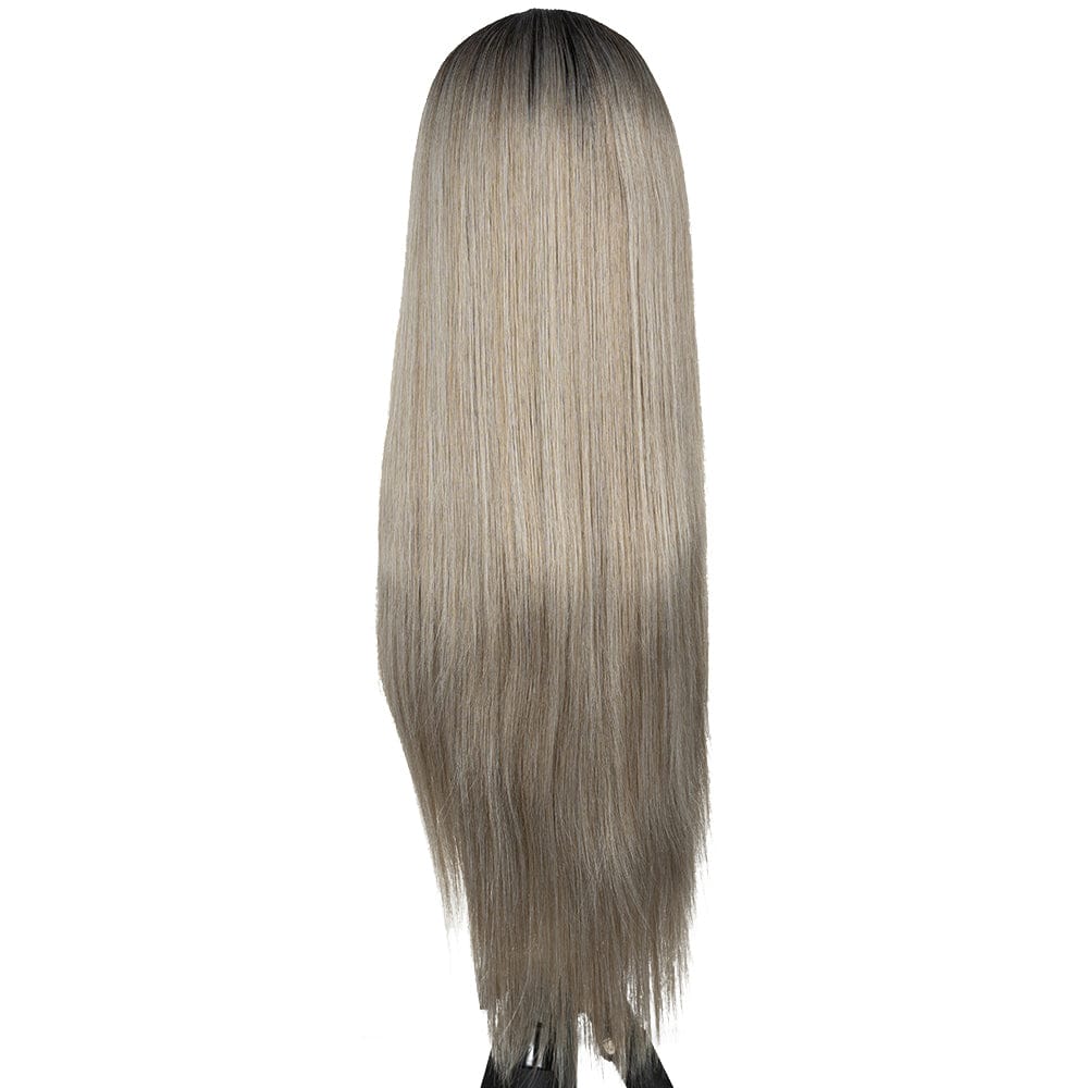 Heat Resistance Synthetic Hair Wig  Long Straight LUIZA Transparent Lace High Temperature Lace Frontal Synthetic Lace Front Wig