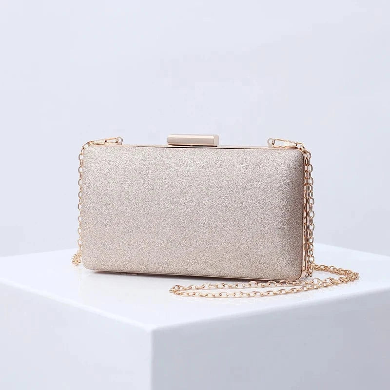 High grade elegant best glitter sling shoulder women bag for wedding