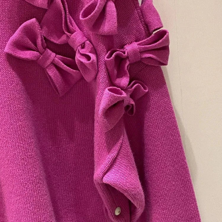 high quality autumn Wool crew neck adornment  Pullover long sleeve knit women's sweaters