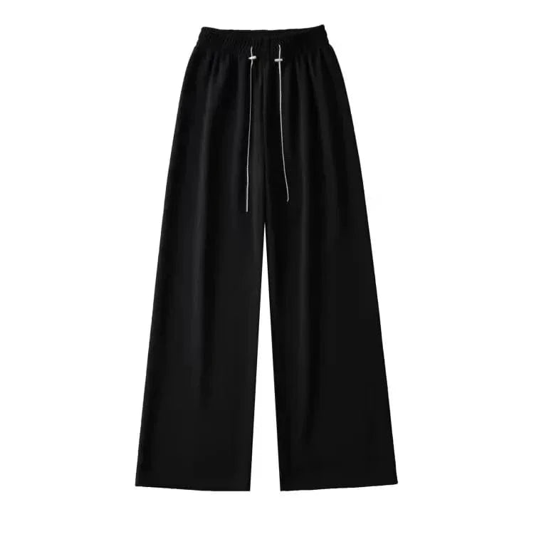 High Quality Chenille Inner Brush Loose Ladies Sweatpants YK2 Waist Drawstring buckle Female Trousers Joggers Women