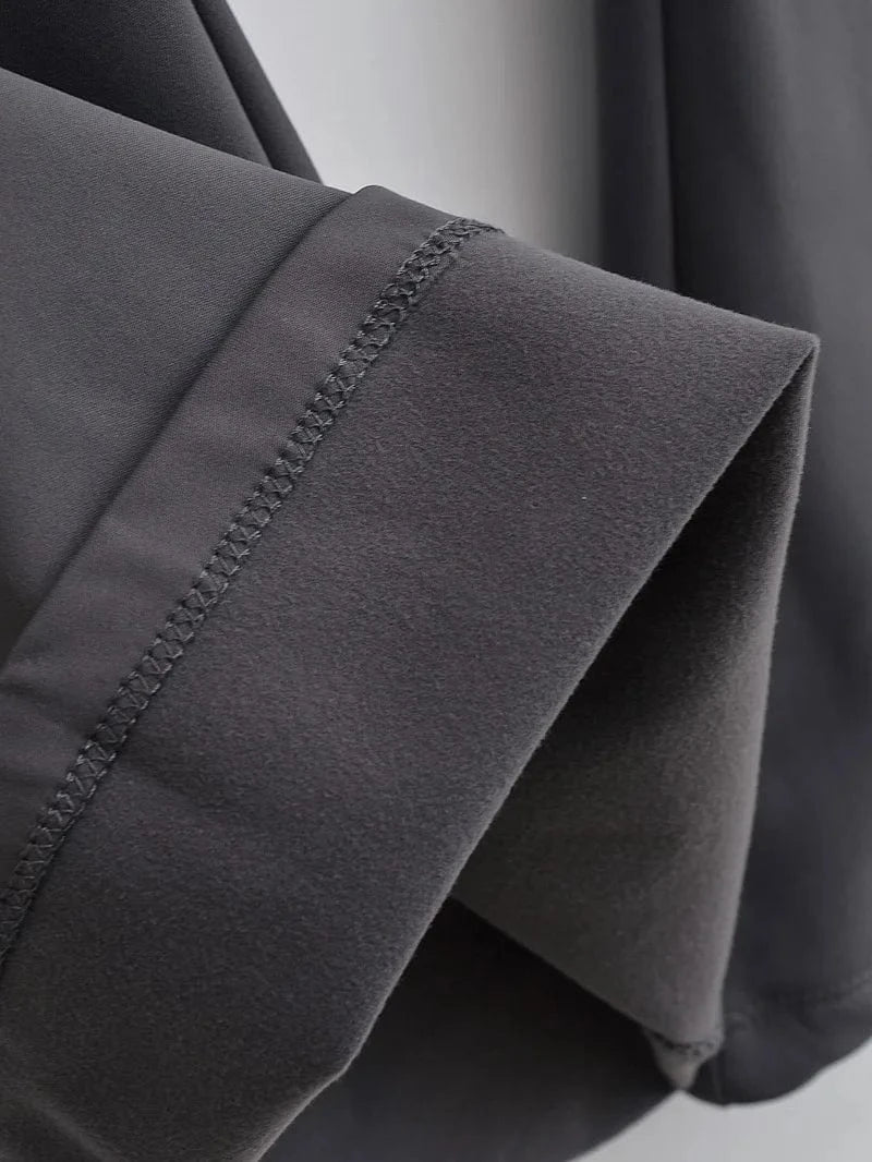 High Quality Cotton Fleece Women Trousers Office Slim Flared Pants Female Trousers Cross Waistband Women Joggers Pants