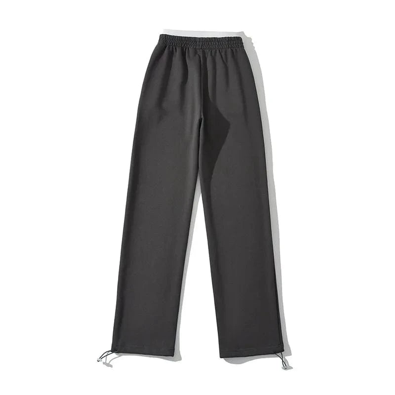 High Quality Custom Cotton Fleece Ladies Sweatpants Two Pieces Waist Joggers Long Running Pants Joggers Women