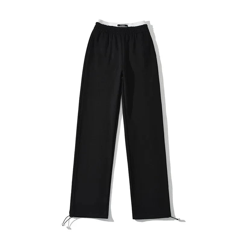 High Quality Custom Cotton Fleece Ladies Sweatpants Two Pieces Waist Joggers Long Running Pants Joggers Women