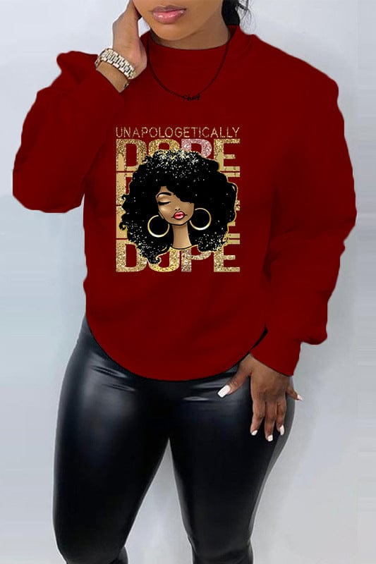 High quality drop shipping Custom Logo Polyester Autumn Casual Sport Gym Cotton Women's Crewneck Sweatshirt