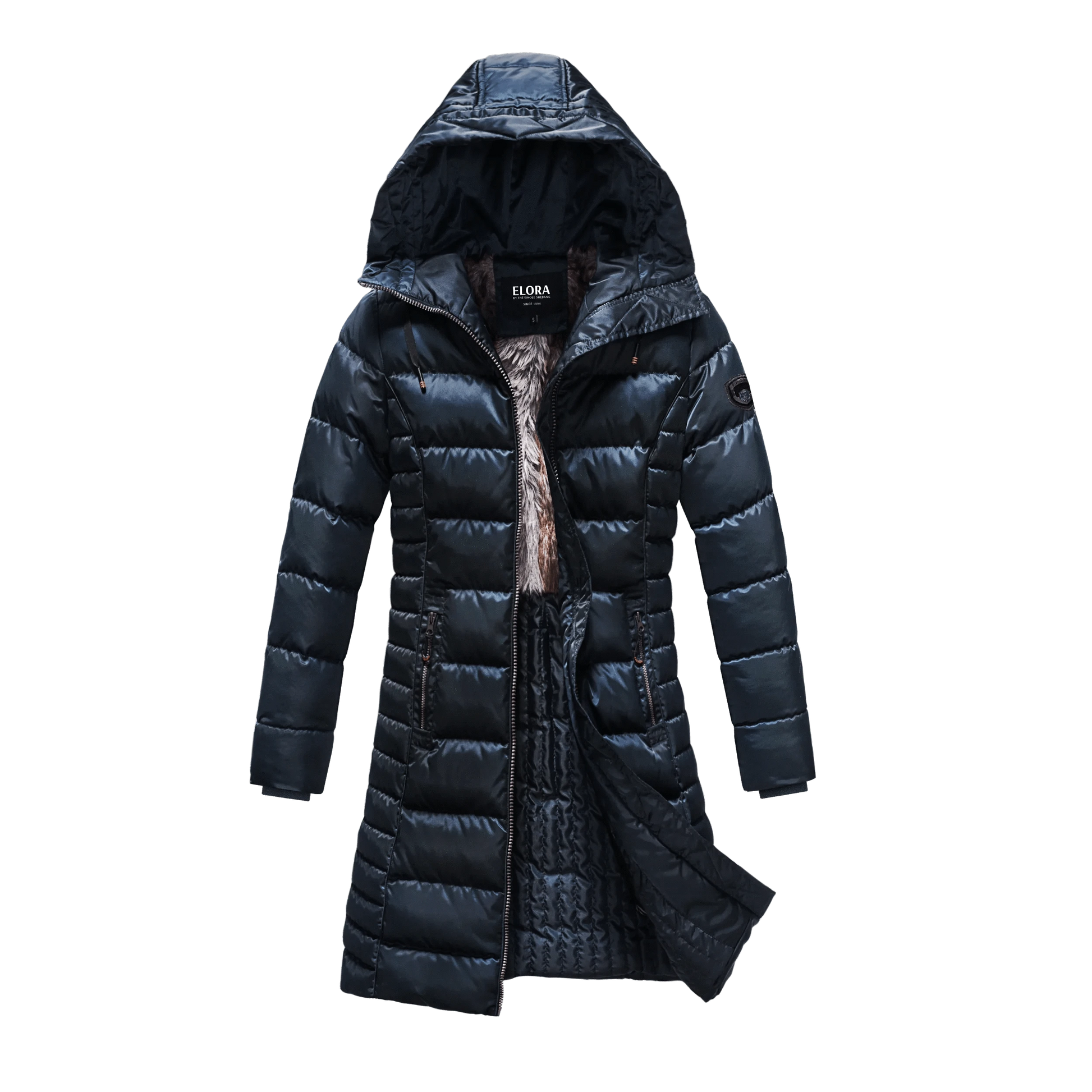 High Quality Hooded Simple Woman Winter Jacket Long Nylon cahqueta impermeable mujer Ladies Coat chamarras de mujer