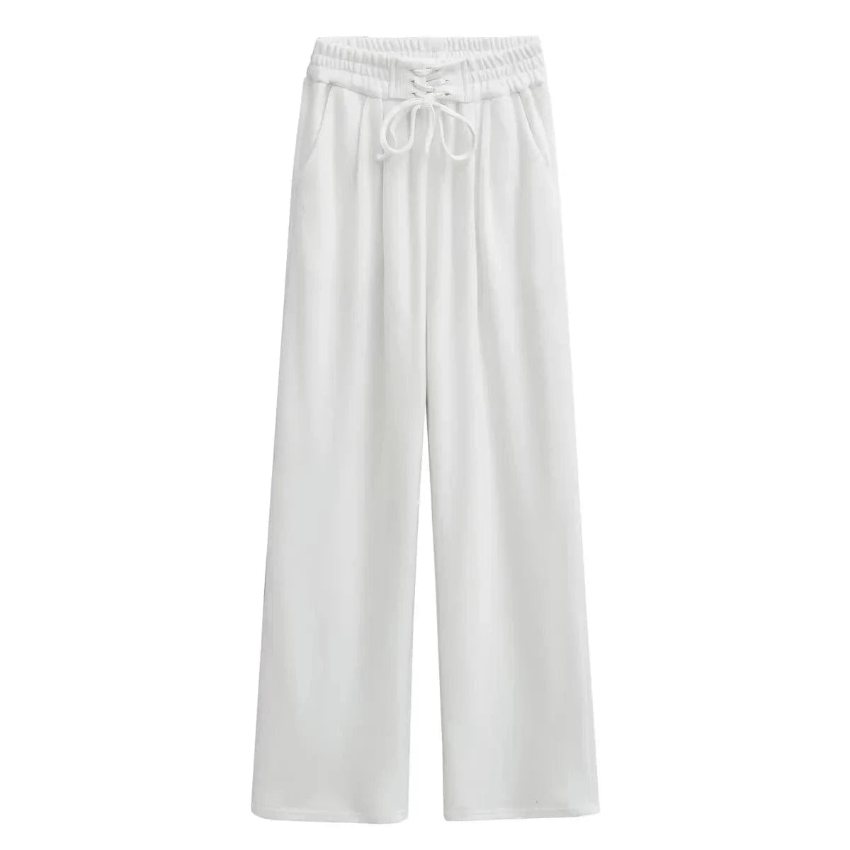 High Quality Loose Ladies Sweatpants Shoe Loop Waistband Sport Long Running Pants Female Trousers Women Joggers Pants