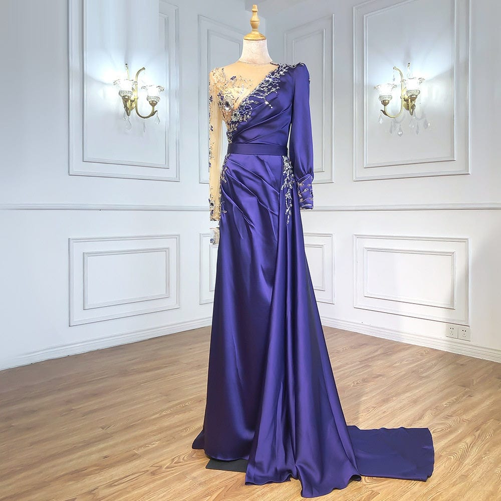 High quality mermaid bridesmaid dress fashion 2022 lace applique long wedding party dress African prom dress