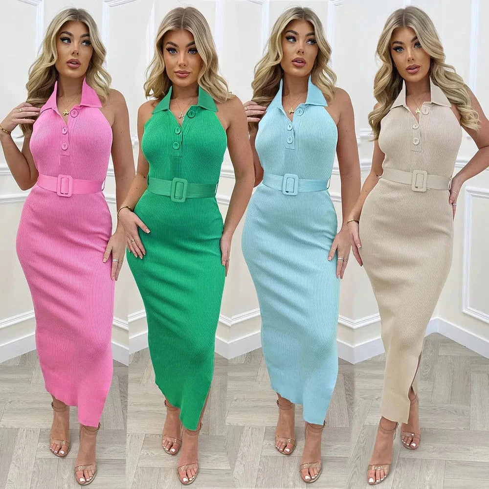High Quality Sexy Strapless Sleeveless Hip Dress New Summer Slim Skirt