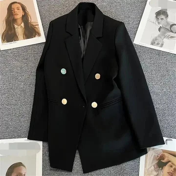 High Quality Thick Women's Hot-selling Suit Coat Jacket New Fashion Suit Office Lady Early Spring Autumn Solid Color Tops Suit