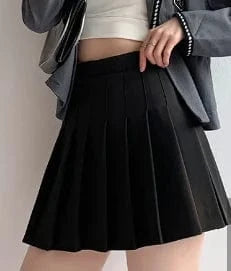 High Waisted Short Pleated Student Summer Skirts Women Sportswear Mini Pleated Women's Skirts