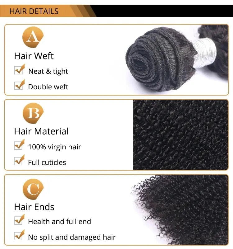 Holder Wiggins Stickers Hair Bundle Kinky Pissy Deep Wave Hot Top Selling Human Hair Kinky Curly Virgin Hair