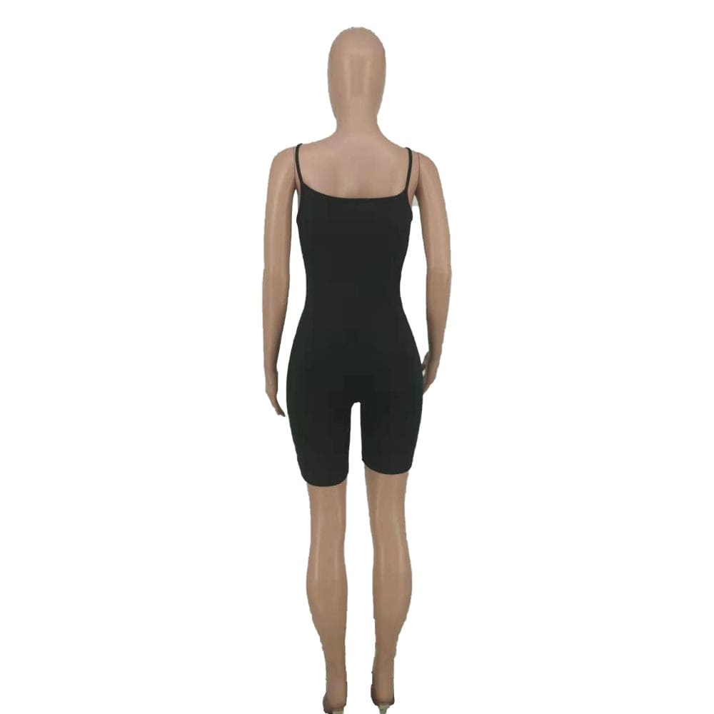 Holiday Style Drop shipping Letter Print Straps Short Rompers