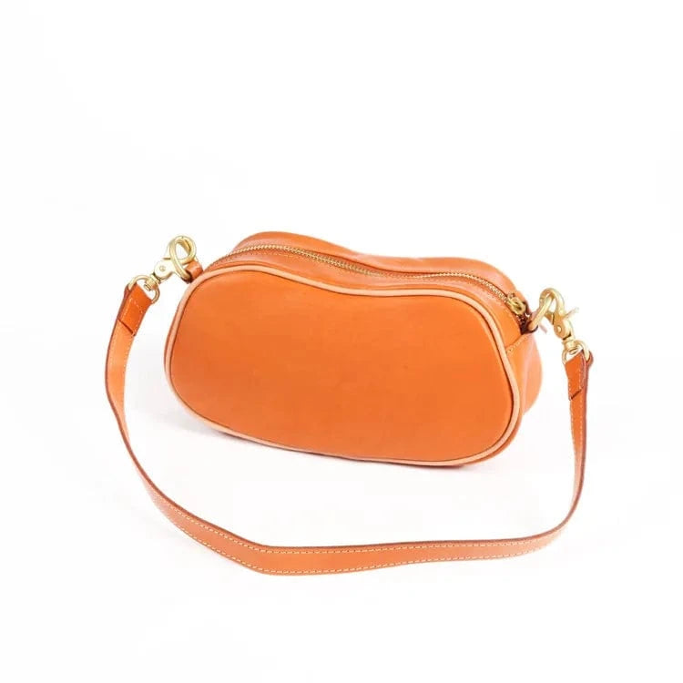 Hot Sale Korean Style Genuine Leather Underarm Bag For Women High-Grade Vintage Leather Crossbody Bag Underarm Bag