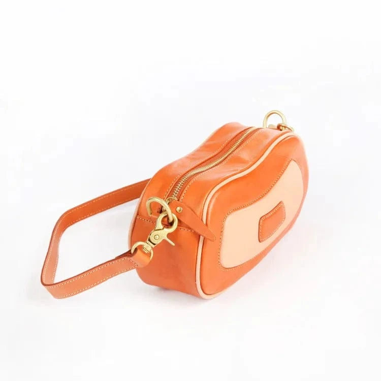 Hot Sale Korean Style Genuine Leather Underarm Bag For Women High-Grade Vintage Leather Crossbody Bag Underarm Bag