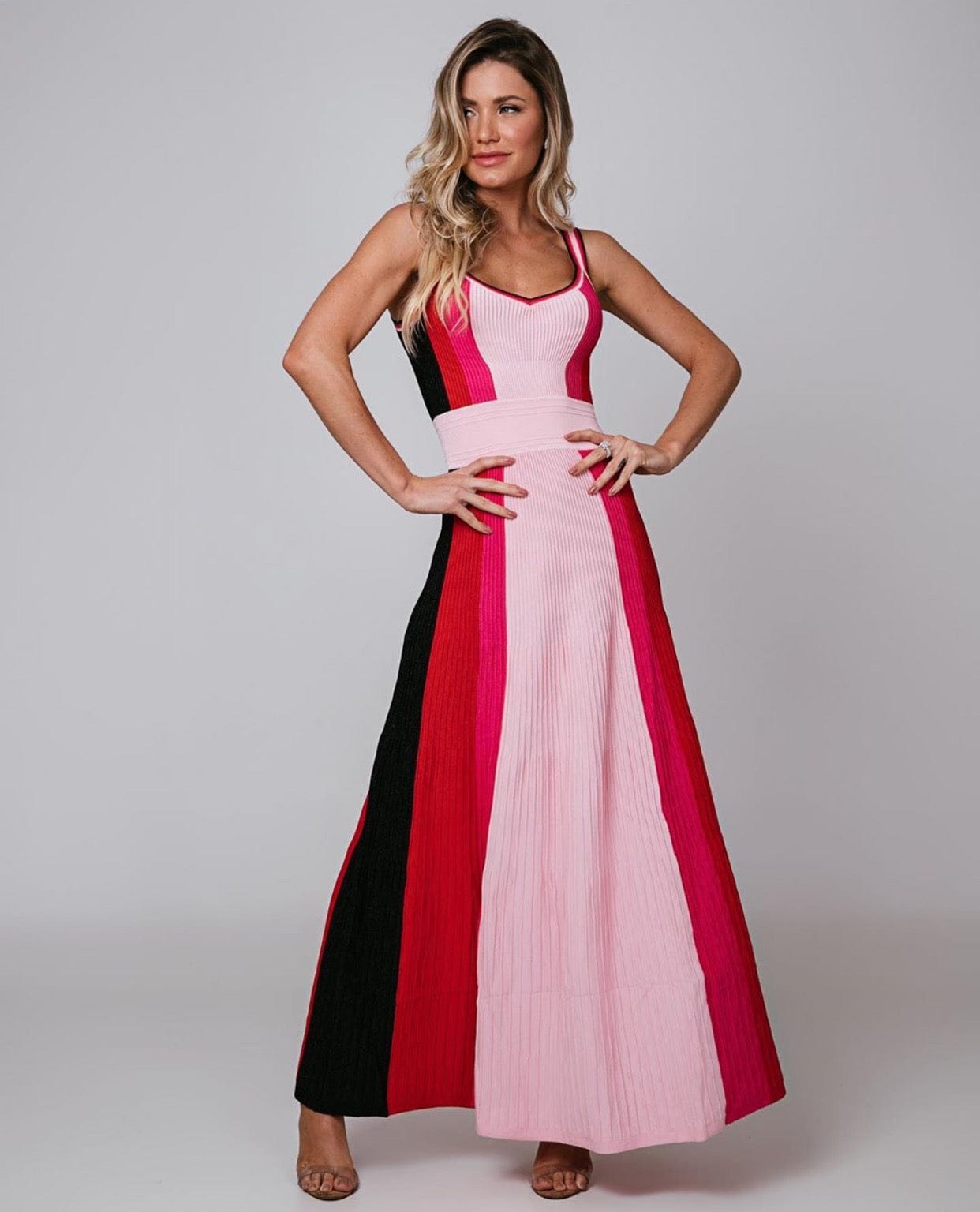 Hot Sale On Amazon Elegant Lady Rayon Bandage Midi Party Evening Dress Women