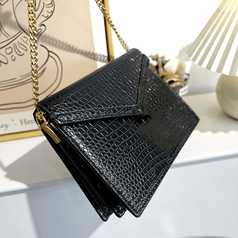 Hot sale tas wanita sacs designer ladies crocodile leather hand bags famous brands female purses and handbags for women luxury
