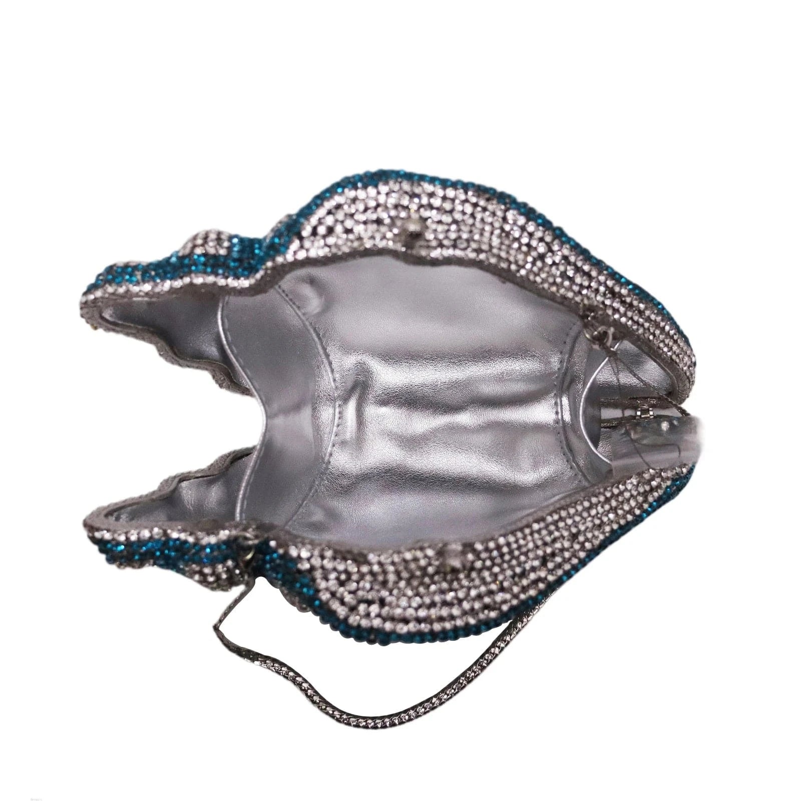 Hot Sales Conch Rhinestone Purse Beach Party Shell Clutch Bling Purse Clutch Bags with Crystal Accentsfor Women Luxury wedding