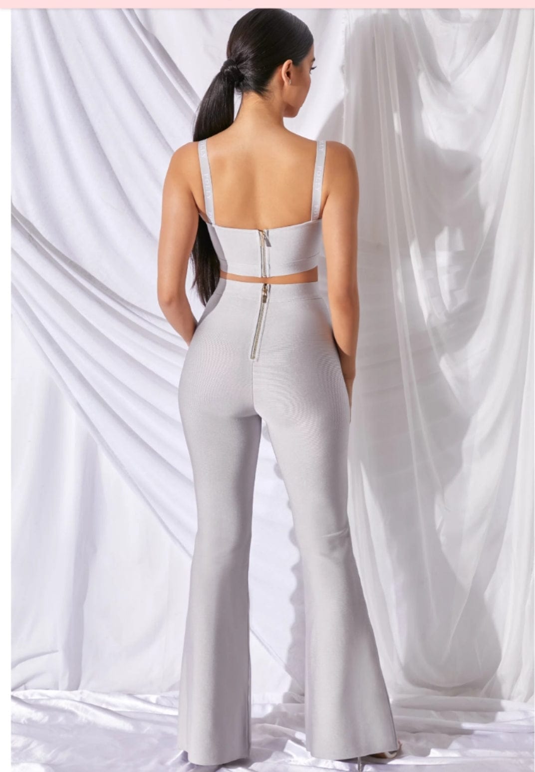 Hot Sales Spring Summer Sport Women Pants Vest With Zippers Solid Color Two Piece Outfits Set