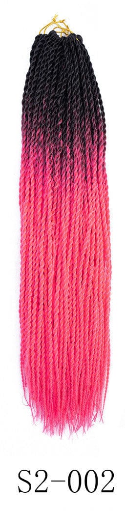 Hot sell afro kinky bulk senegalese hair extensions for braids and crochets senegalese twist briads