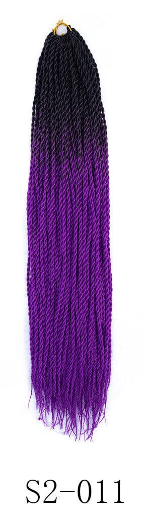Hot sell afro kinky bulk senegalese hair extensions for braids and crochets senegalese twist briads
