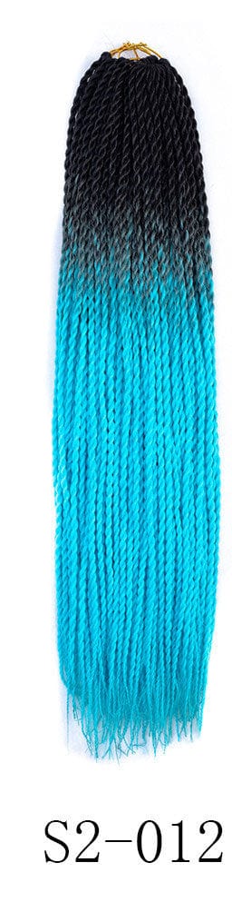 Hot sell afro kinky bulk senegalese hair extensions for braids and crochets senegalese twist briads