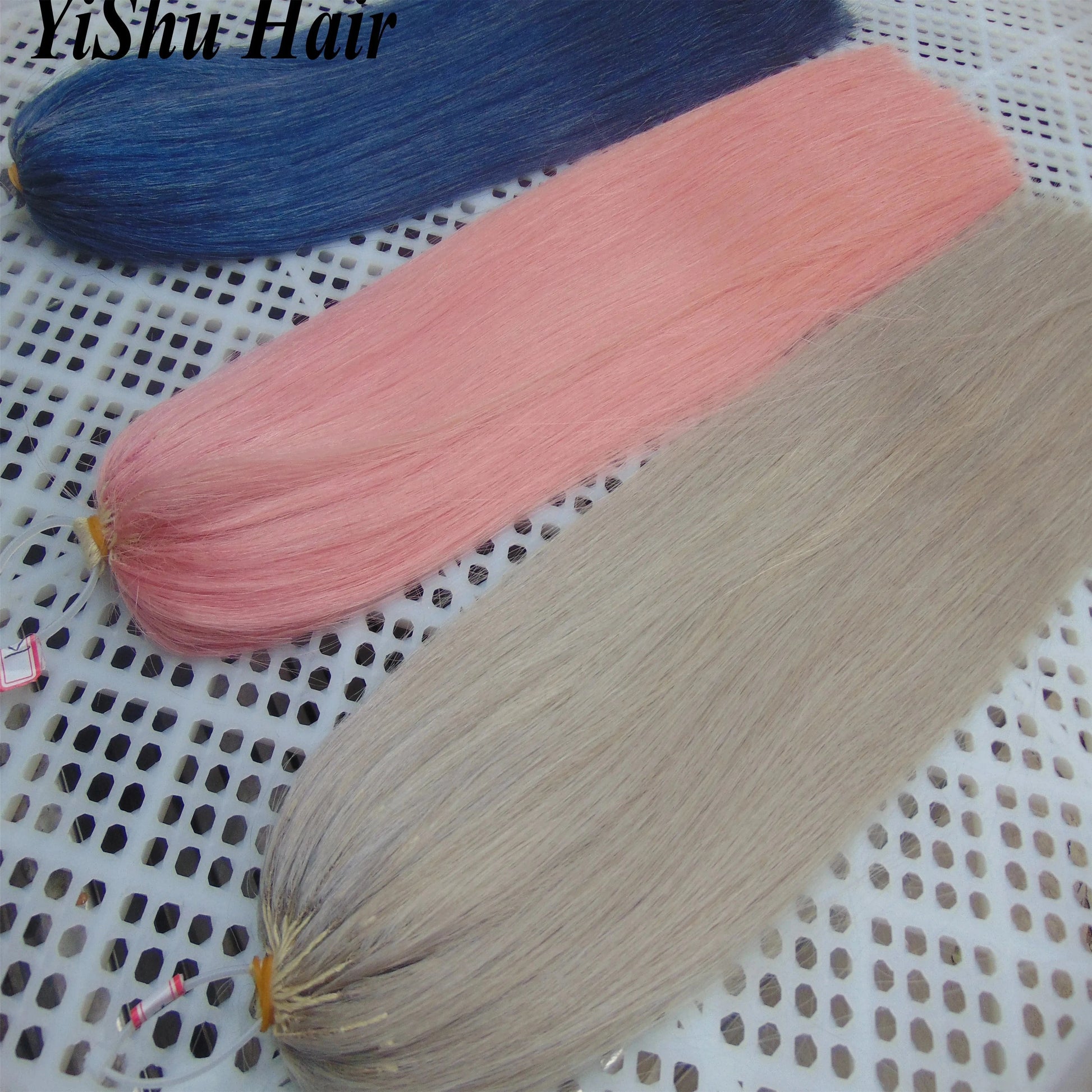 Hot sell and use virgin indian human hair with feather line hair extension popular in salon best quality