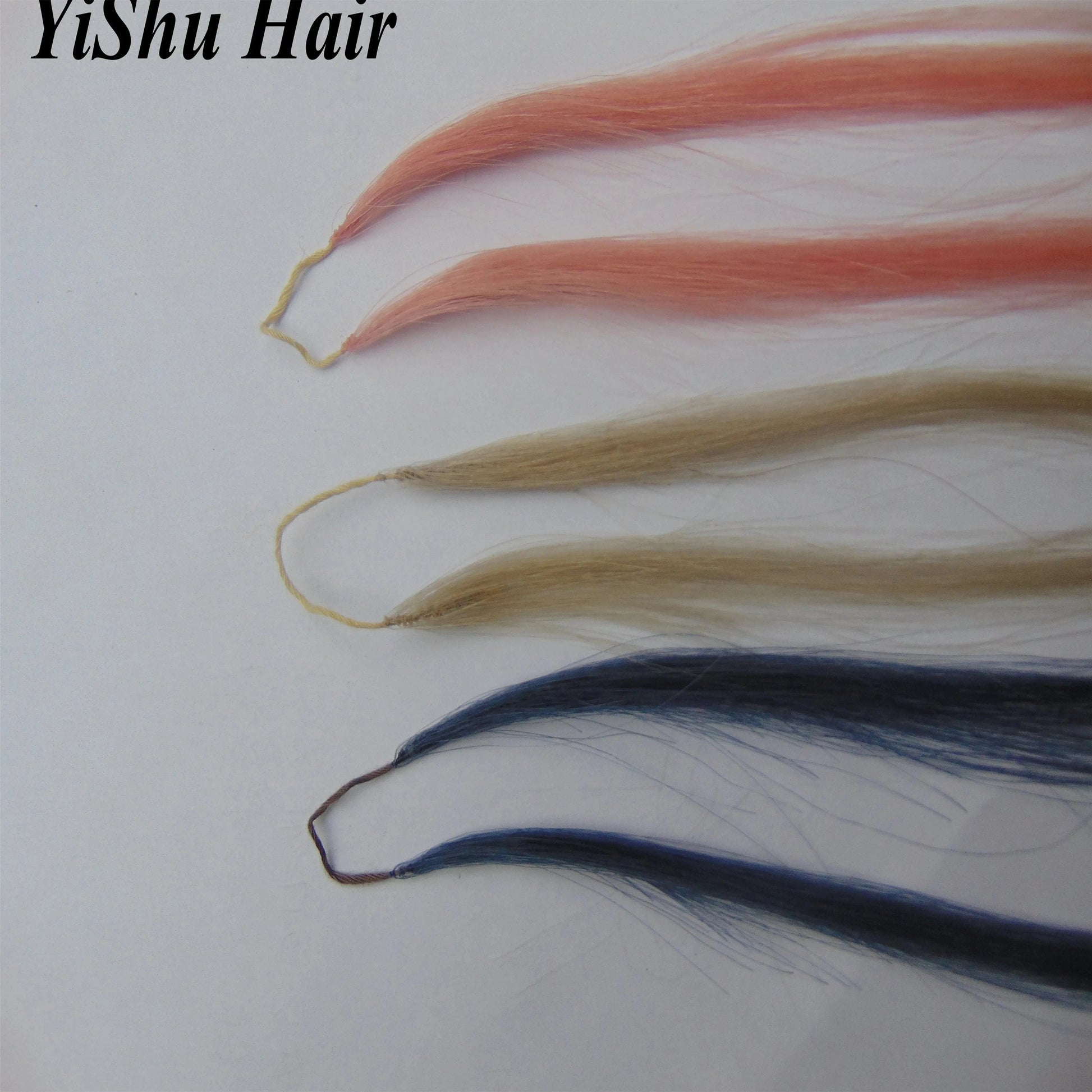 Hot sell and use virgin indian human hair with feather line hair extension popular in salon best quality