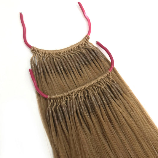 hot sell newest product No Harm On The Original Hair Cuticle Aligned One Cotton Thread Two I-Tip Korea Twins Hair Extension
