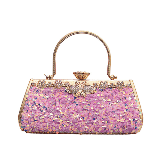 Hot Selling New Sequin Chain Shoulder Messenger Bag Rhinestone Evening Bag Clutch Dinner Bag For women