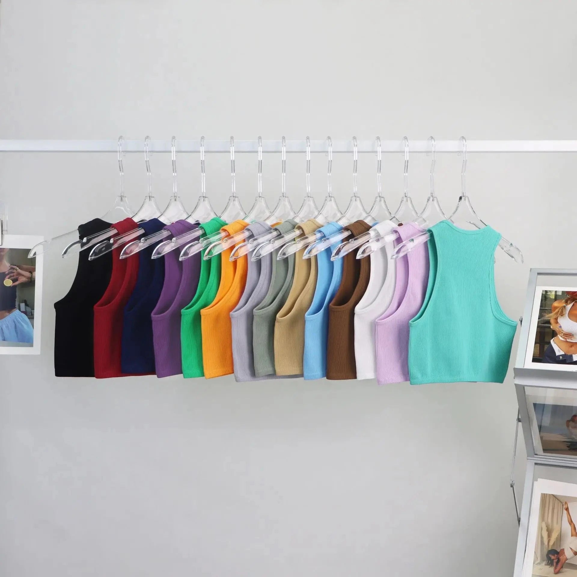 Hot Selling  Quik Drying Sleeveless Tank Tops For Woman