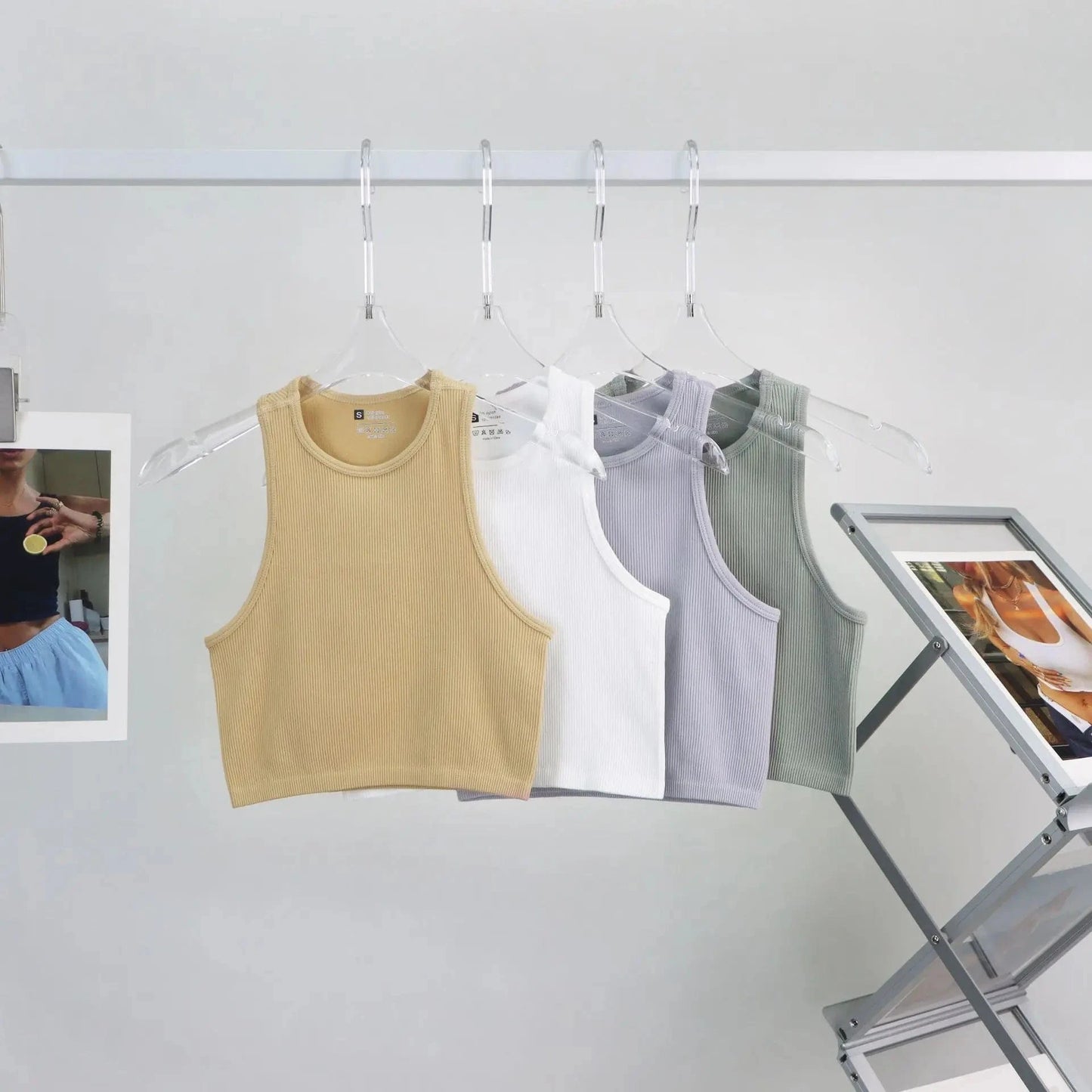 Hot Selling  Quik Drying Sleeveless Tank Tops For Woman