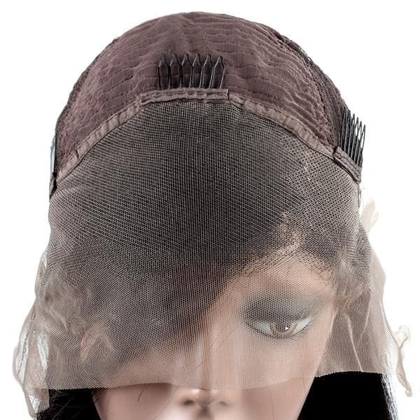 Human Hair Wigs For Black Women, Colored Afro Kinky Curly Red Humain Hair Hd Pixie Cut Lace Front Wigs Vendor