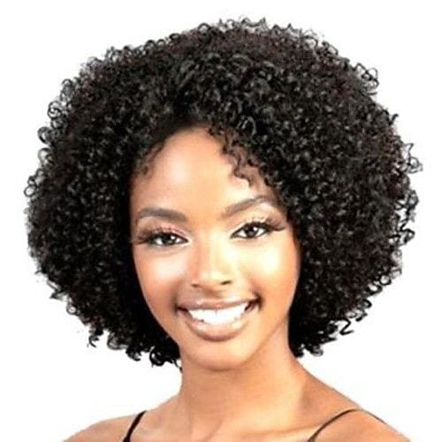 Human Hair Wigs For Black Women, Colored Afro Kinky Curly Red Humain Hair Hd Pixie Cut Lace Front Wigs Vendor