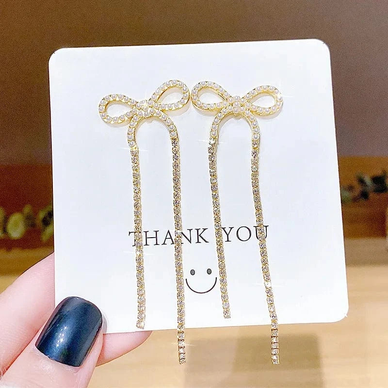 Hypoallergenic Design of Gold Filled 925 Silver Needle Earrings and Freshwater Pearl Metal Zinc Alloy Fashion Women Diamond NGGC