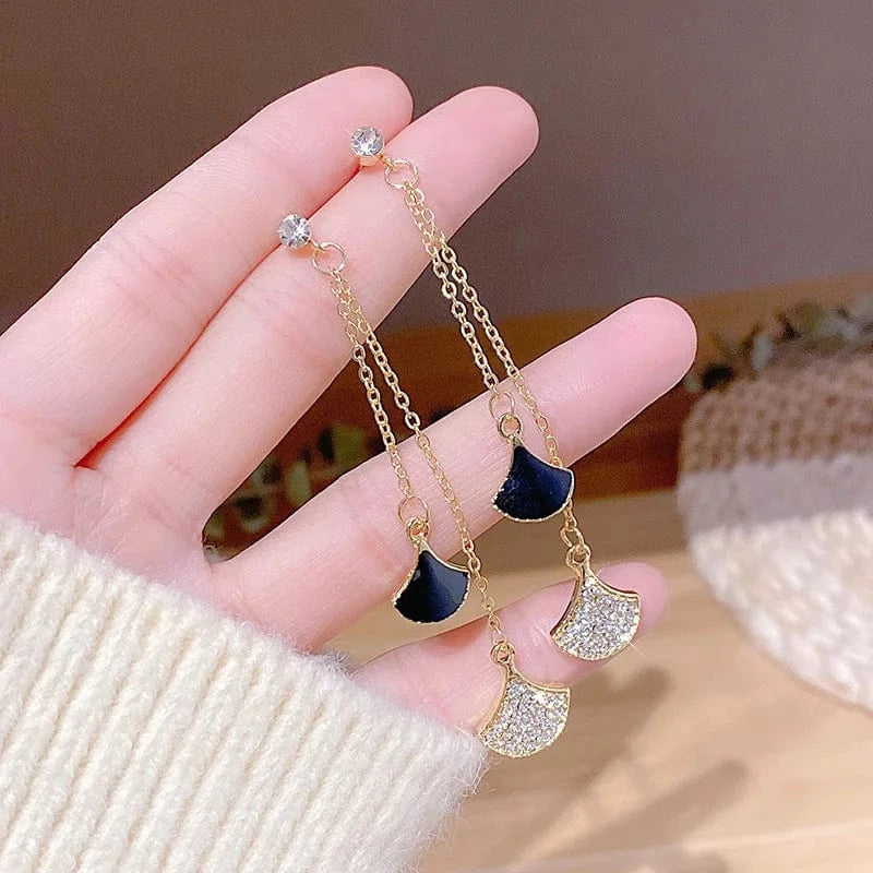 Hypoallergenic Design of Gold Filled 925 Silver Needle Earrings and Freshwater Pearl Metal Zinc Alloy Fashion Women Diamond NGGC