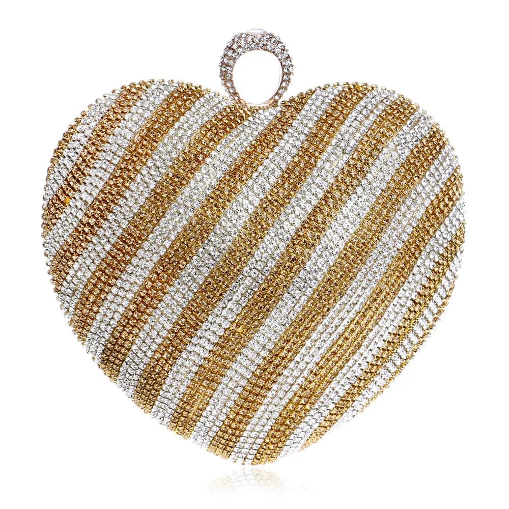 In 2022, the factory wholesale customized double-sided pearl heart pearl handbag party girl wedding bag bride evening bag