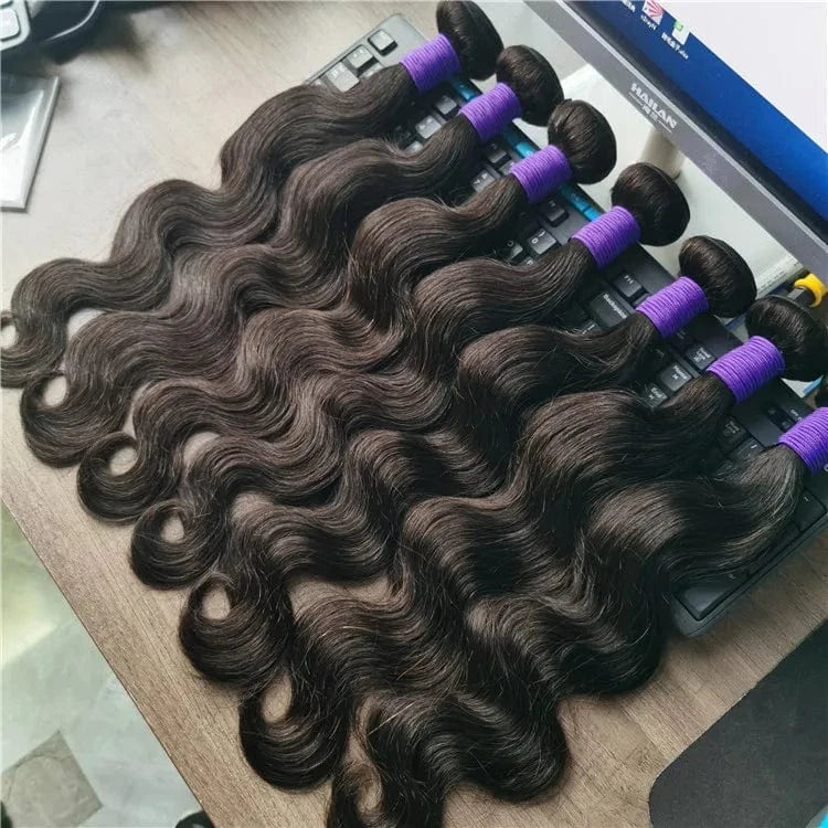 India Original Milky Long Human Hair Weft Bundles 28 Inch Wet And Wavy Raw Cuticle Aligned Virgin Hair Bundle