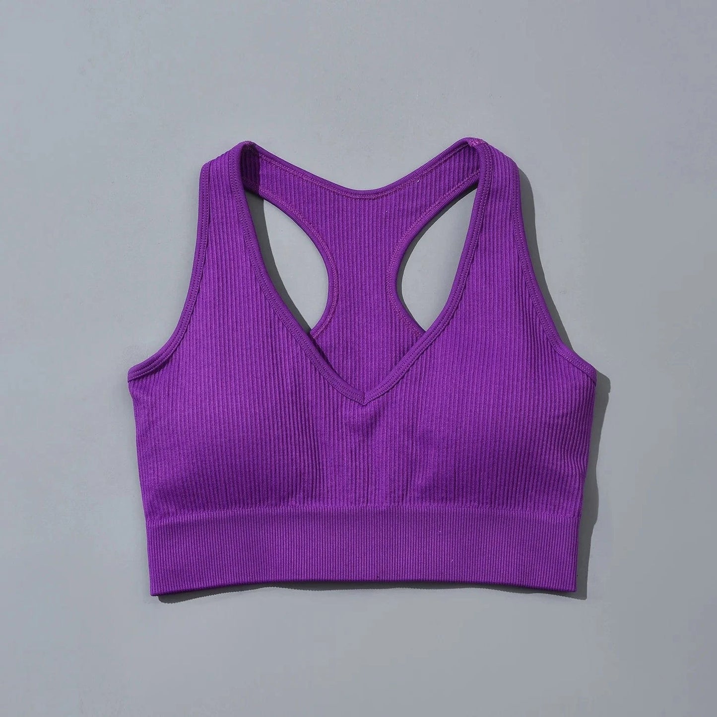 INS Hot Custom V Neck Bra Breathable Legging Set Gym Active Yoga Fitness Workout Seamless Women Sets